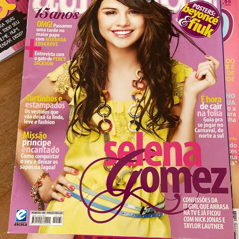 Kit Revistas Antigas Selena Gomez | Revistas Selena Gomez Nunca
