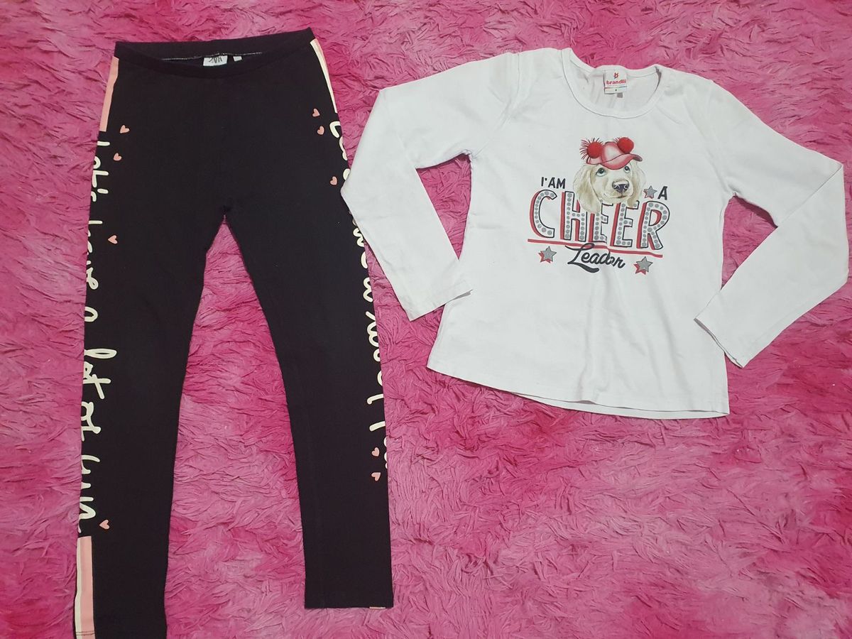 Conjunto Infantil Feminino Tamanho 8 Marca Zara Kids | Roupa Infantil para  Menina Zara Kids Usado 86293555 | enjoei