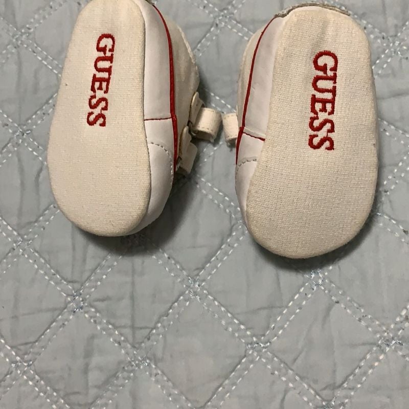 Kit Sapatinho Neném Calçado Infantil para Bebê Guess Nunca Usado