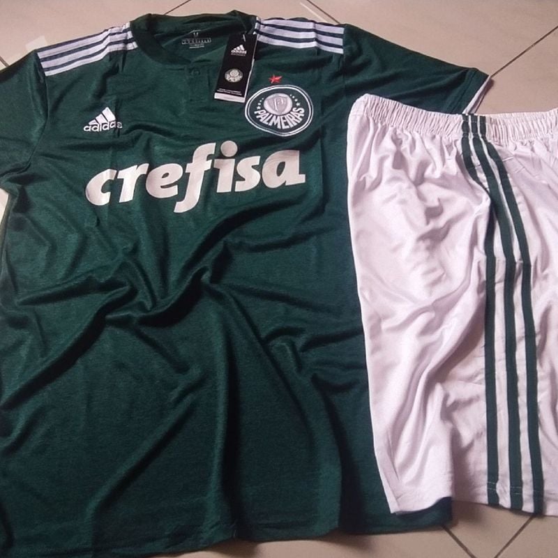 Kit Se Palmeiras Modelo 2018/19 - Home, Camisa Masculina Sports Nunca  Usado 68570179