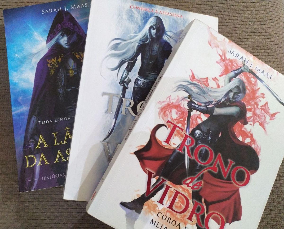 Kit Trono de Vidro 3 Livros (sarah J. Maas) Livro Usado 76422957 enjoei