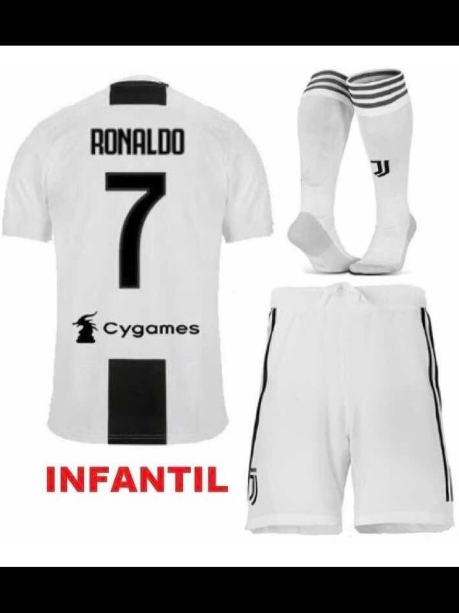 roupa do cristiano ronaldo infantil