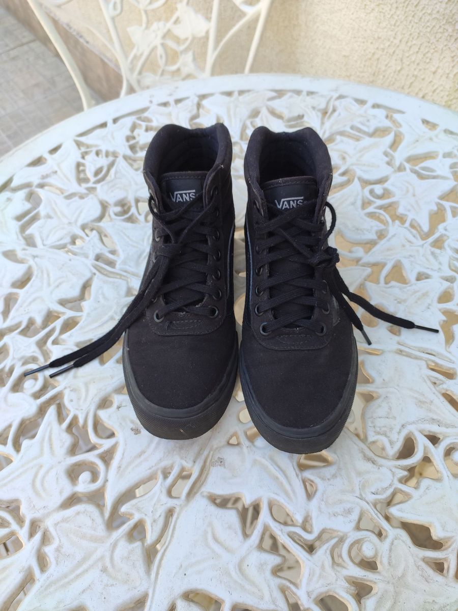 vans maddie hi preto