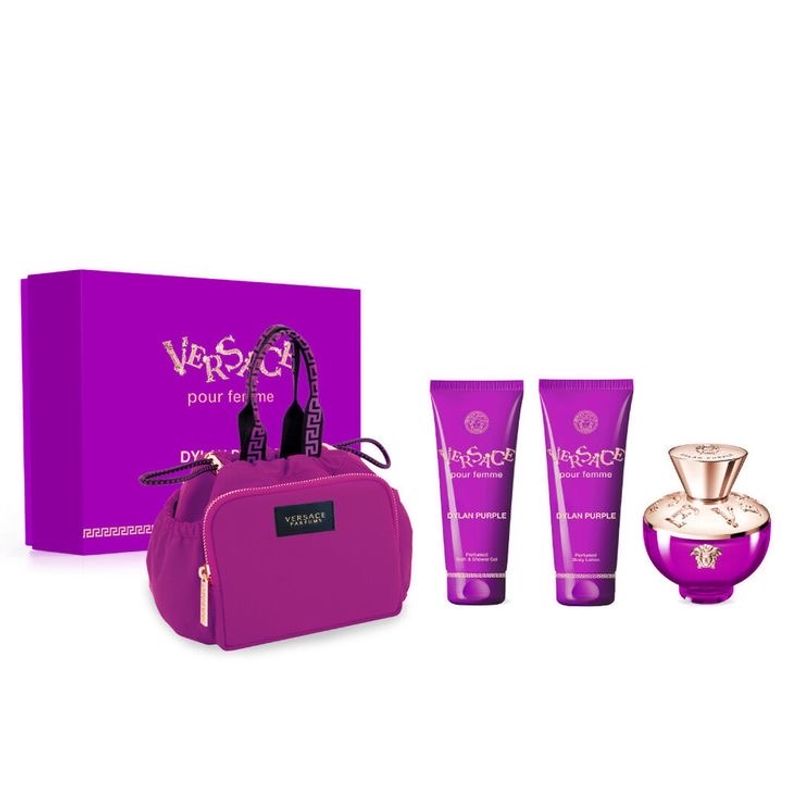 新品未使用　Versace Dylan Purple 100mlセット Kit Versace Dylan Purple Edp 100ml | Perfume Feminino Versace