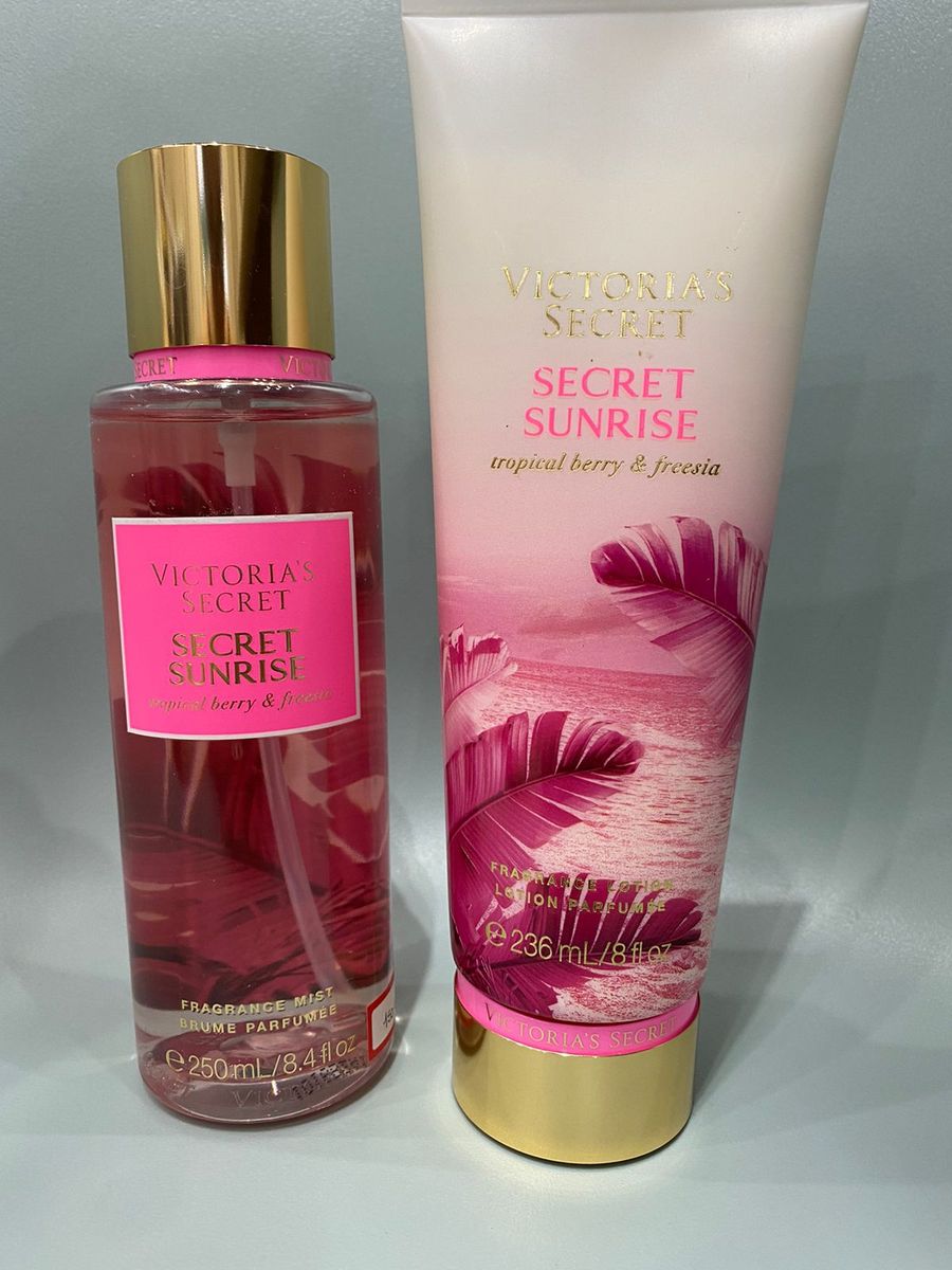 Kit Victoria'S Secret Body Splash 250ml e Creme 236ml Secret