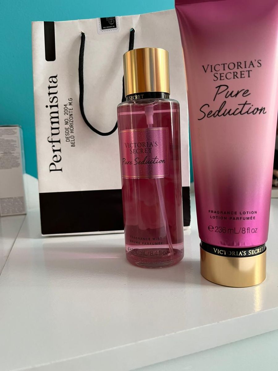 Kit Victoria´s Secret Fragrâncias Pure Seduction Novo Perfume Feminino Victorias Secret 