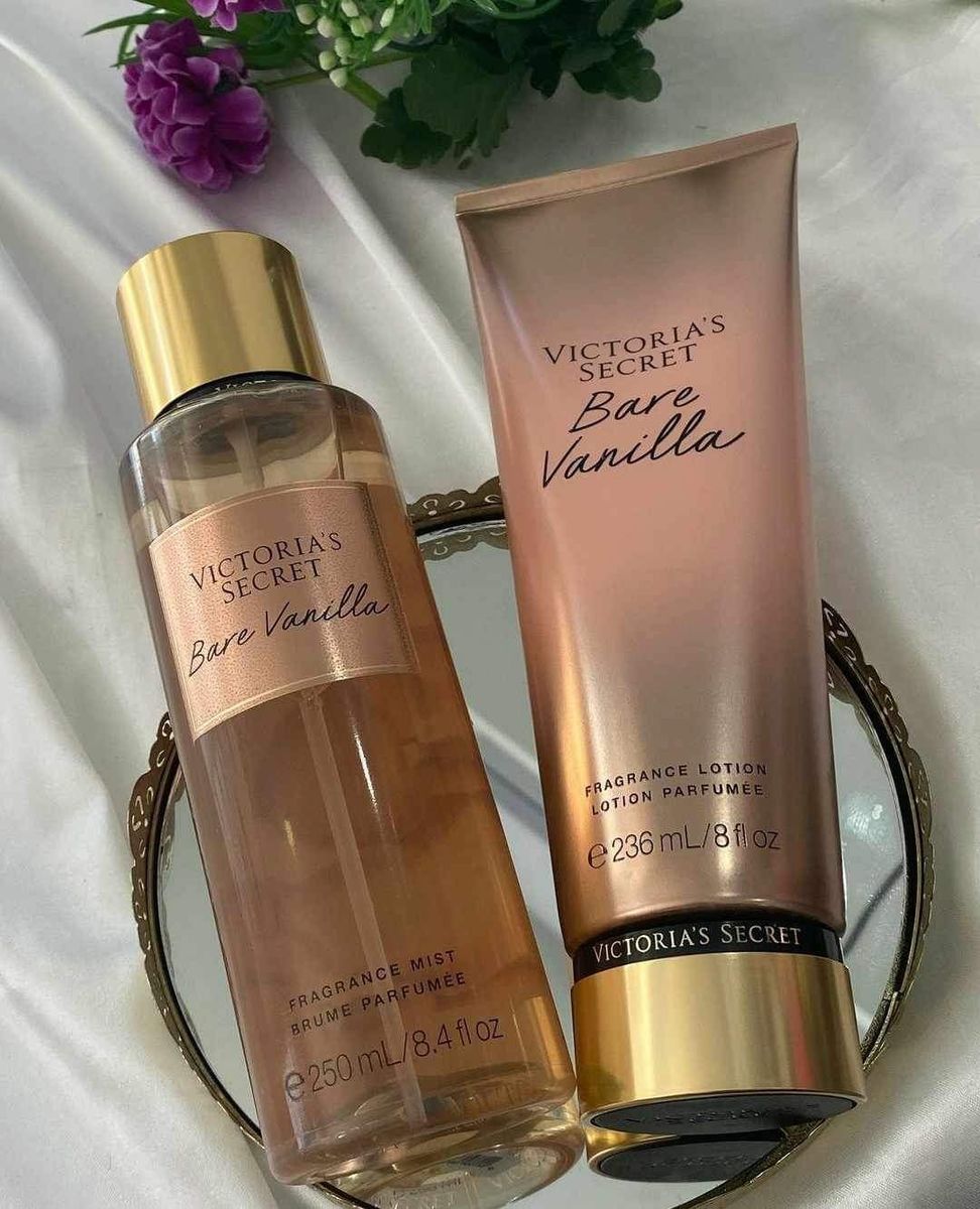 Kit Victoria Secret Bare Vanilla, Cosmético Feminino Victorias Secret  Nunca Usado 89539533