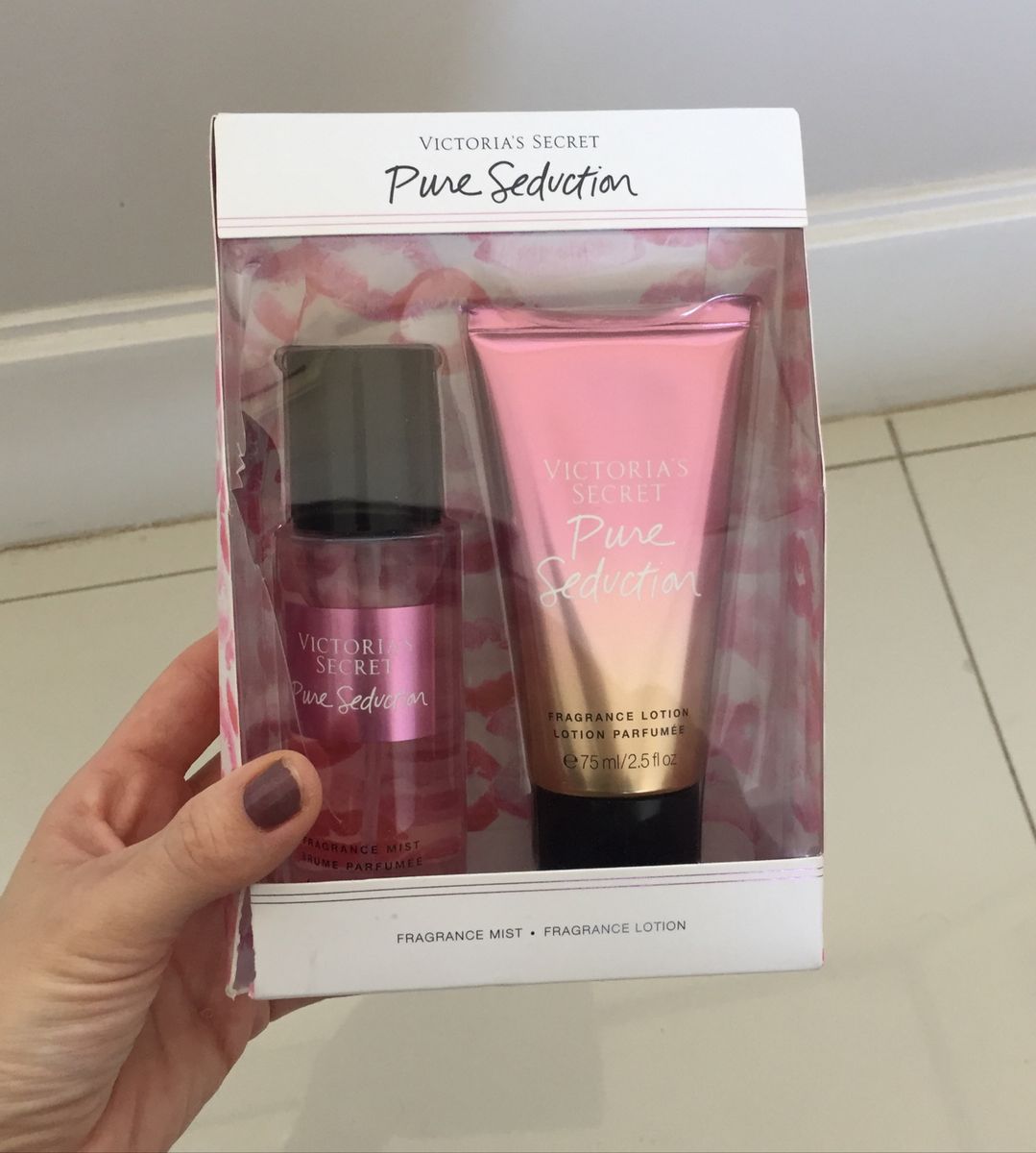 Kit Victoria Secrets 15 Anos Preto Pink