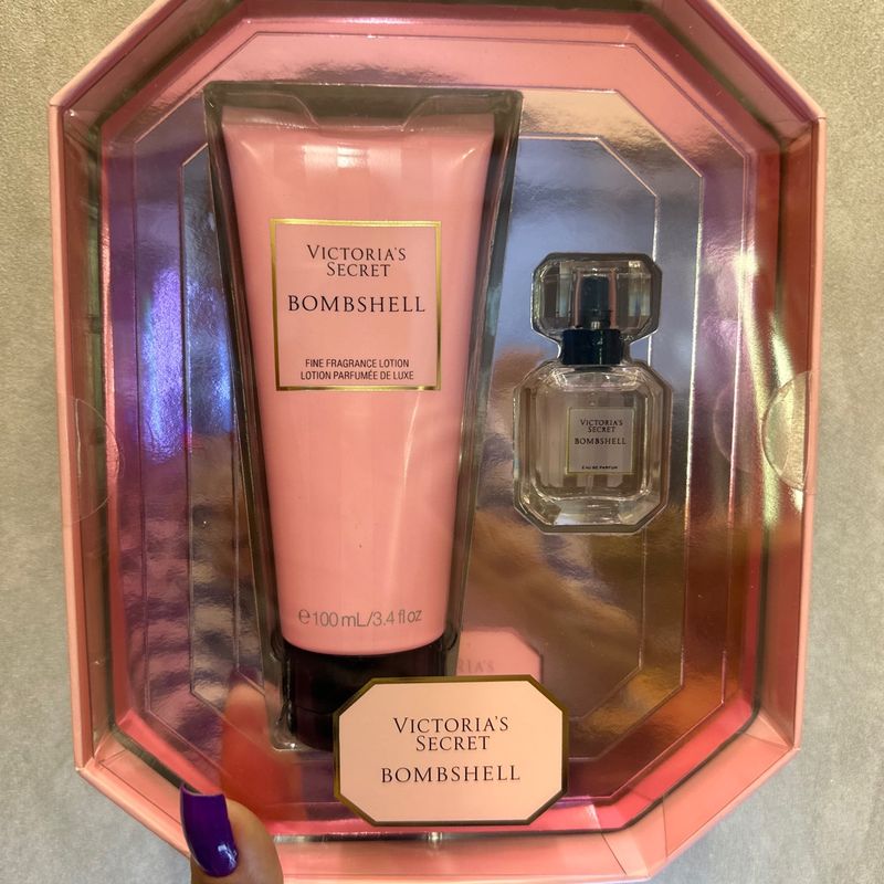 Kit Perfume e Hidratante Bombshell - Victoria's Secret - Bringport Roupas e  Acessórios Importados