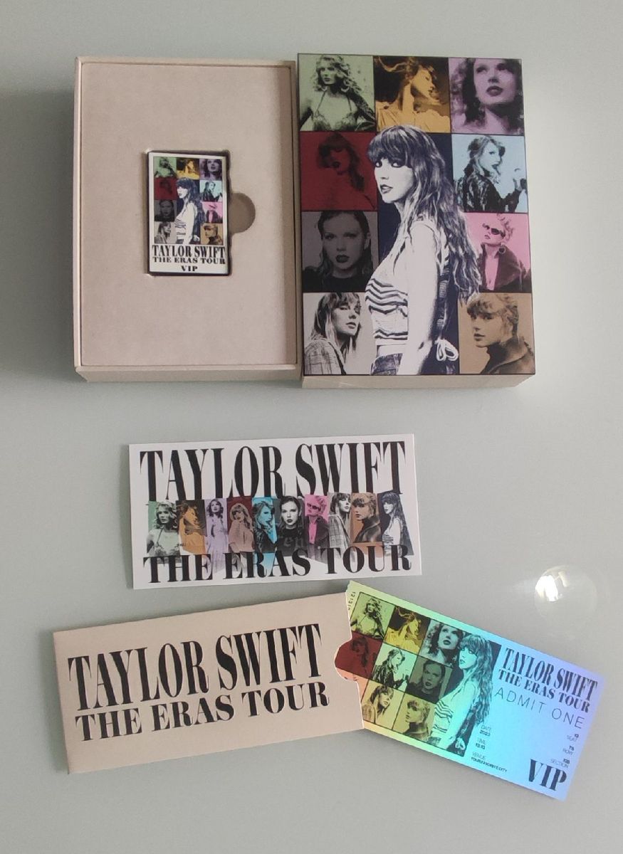Kit Vip Taylor Swift The Eras Tour | Taylor Swift Nunca