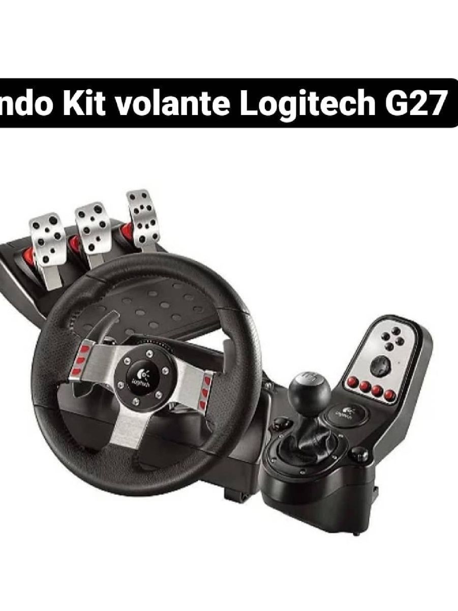 Volante Gamer Logitech G27 - Videogames - Torres 1258521425