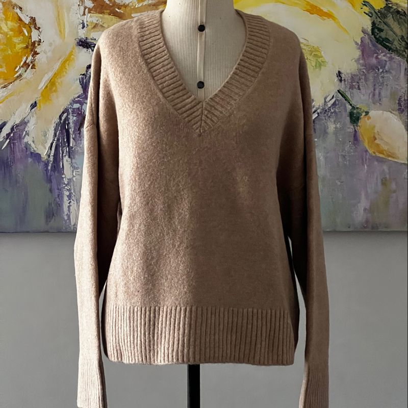 Blusa best sale zara knit