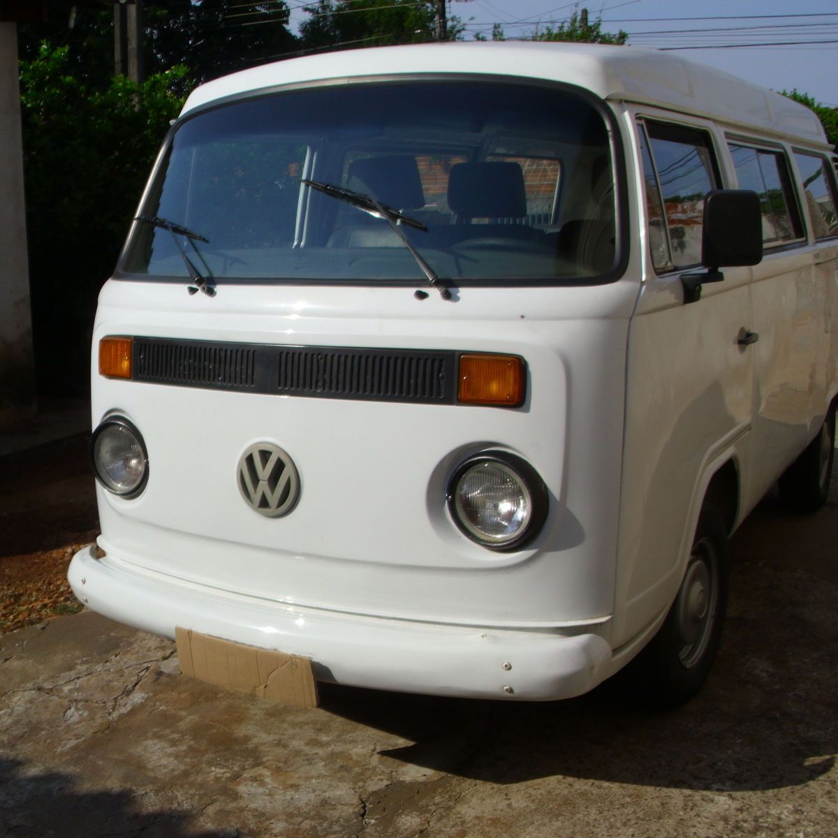 Kombi Branca Ano Item Info Eletro Wolkiswagem Usado Enjoei