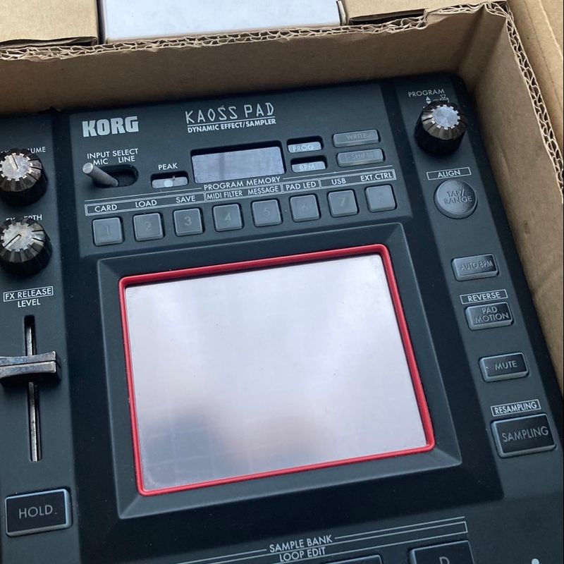 Korg Kaoss Pad Kp3 - Processador de Efeitos | Korg Usado Korg Kaoss Pad Kp3 - Processador de Efeitos | Korg Usado