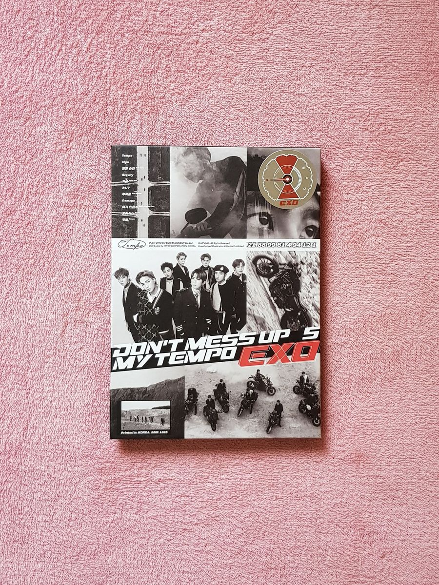 Kpop Album Exo Don't Mess Up My Tempo Allegro Ver