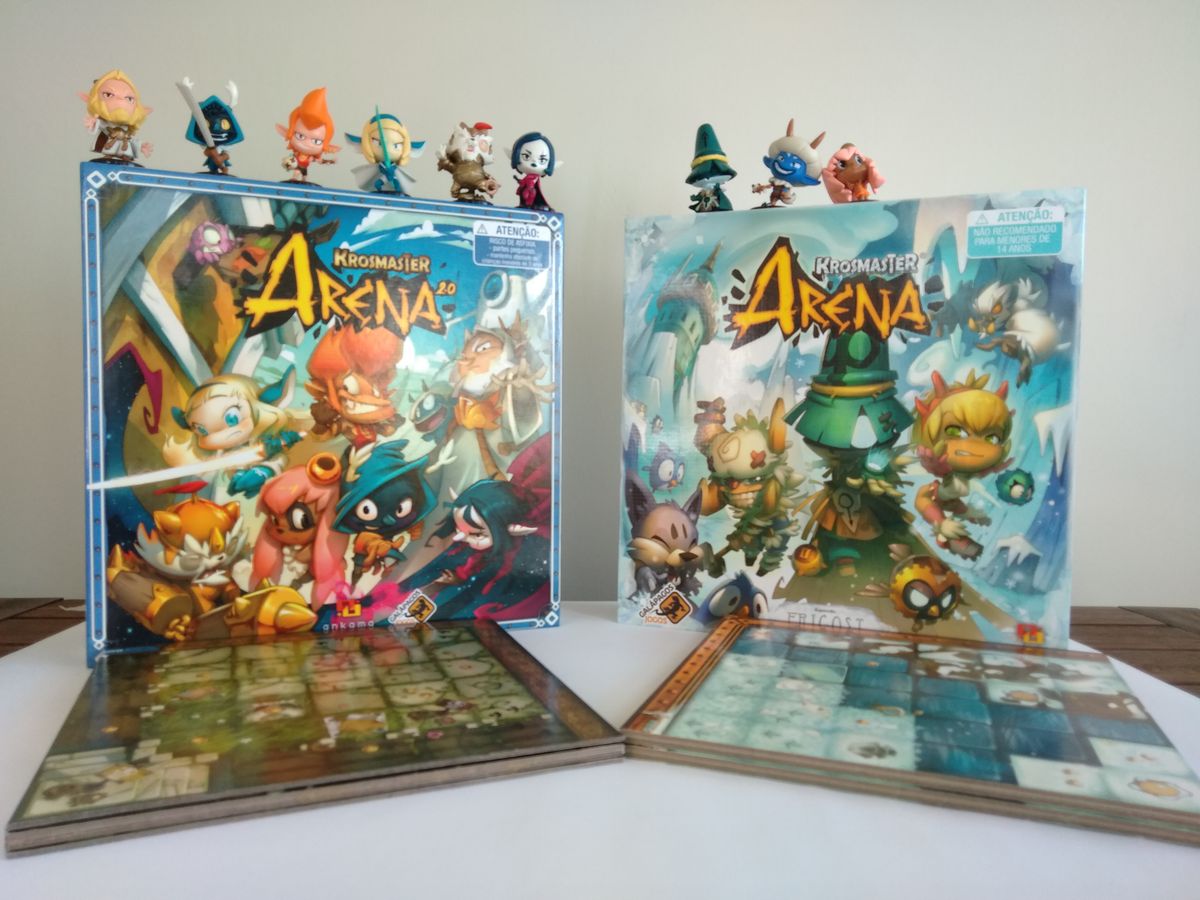 Krosmaster Arena Frigost - Extension Neuve Et Scellée - Version Italienne - Jeu De Plateau Ankama