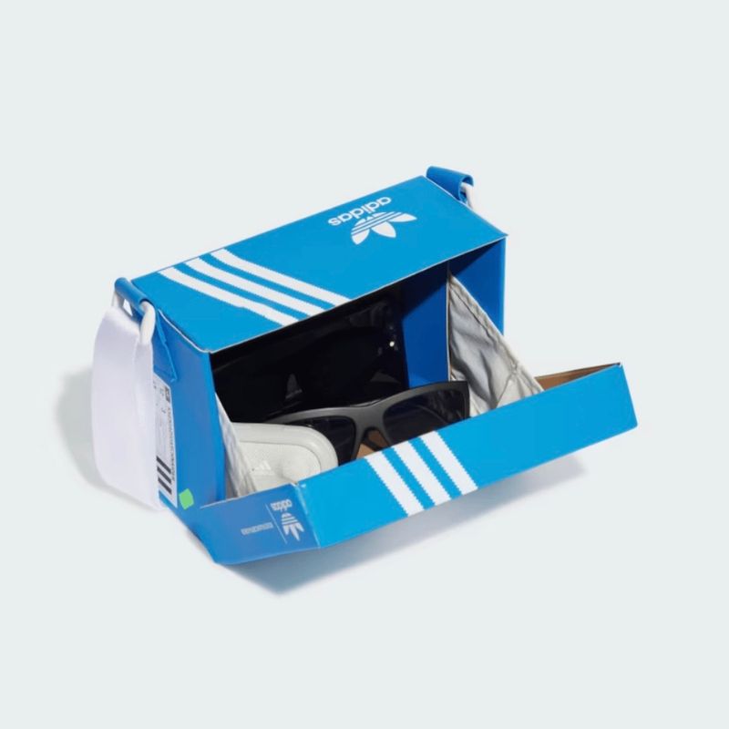 Kseniaschnaider X Adidas Bag Shoebox Blue Bird | Adidas Nunca