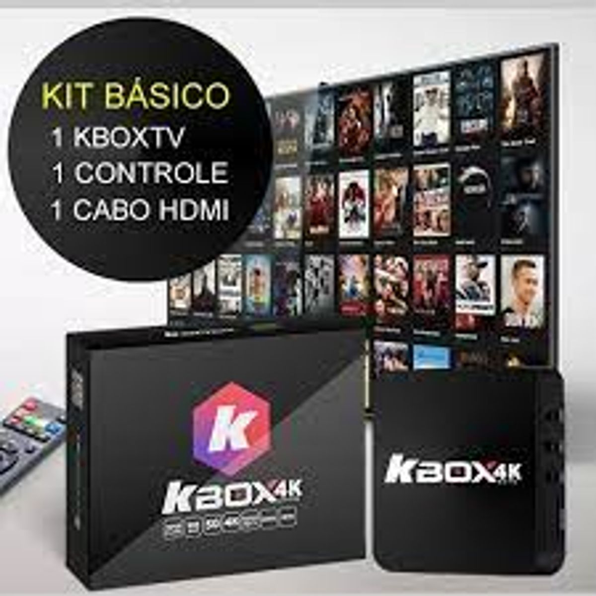 Ktvbox Tv sem Assinatura | Eletrodoméstico Kbox Nunca Usado 67958353 ...