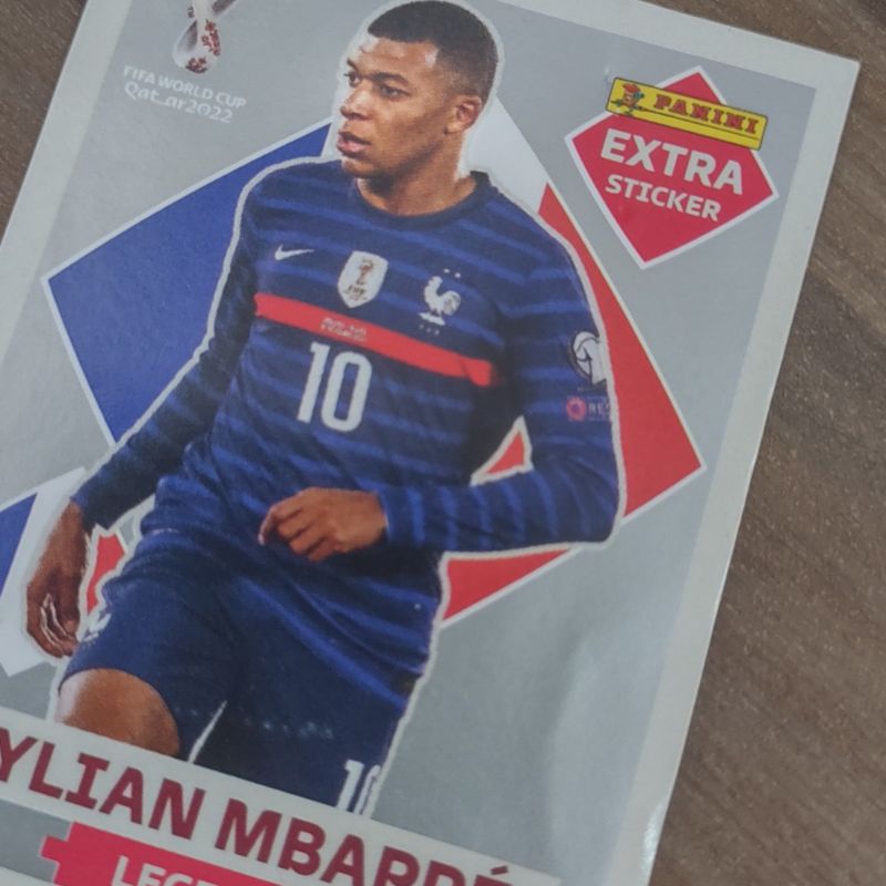 Figurinha Mbappe Legend Extra Sticker Gold | Livro Panini Nunca Usado  79963717 | enjoei