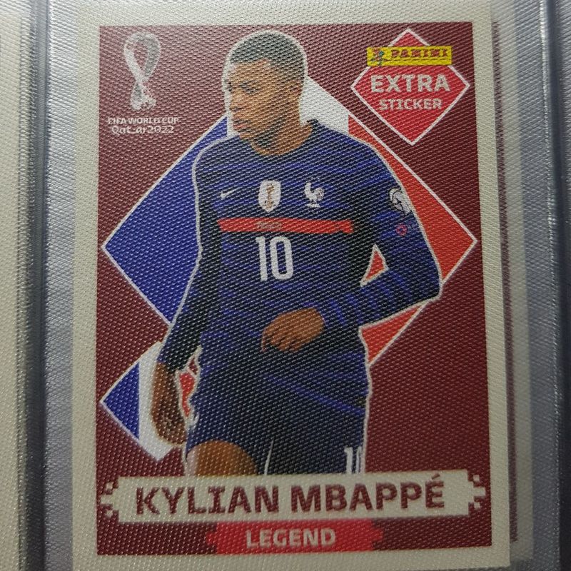 Figurinha Legend Kylian Mbappé Bordo, Item de Papelaria Panini Nunca Usado  87968723