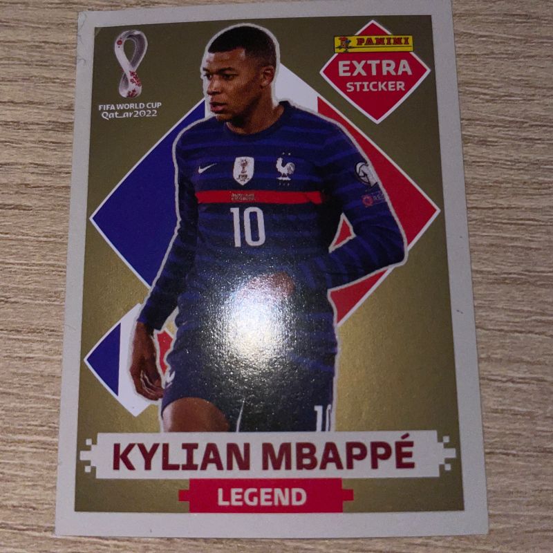 Minha primeira Legend 😍⚽️🏆 #legend #mbappe #copadomund