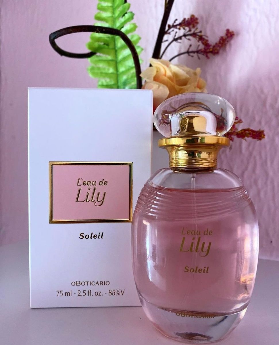 Perfume Feminino O Boticário Leau De Lily