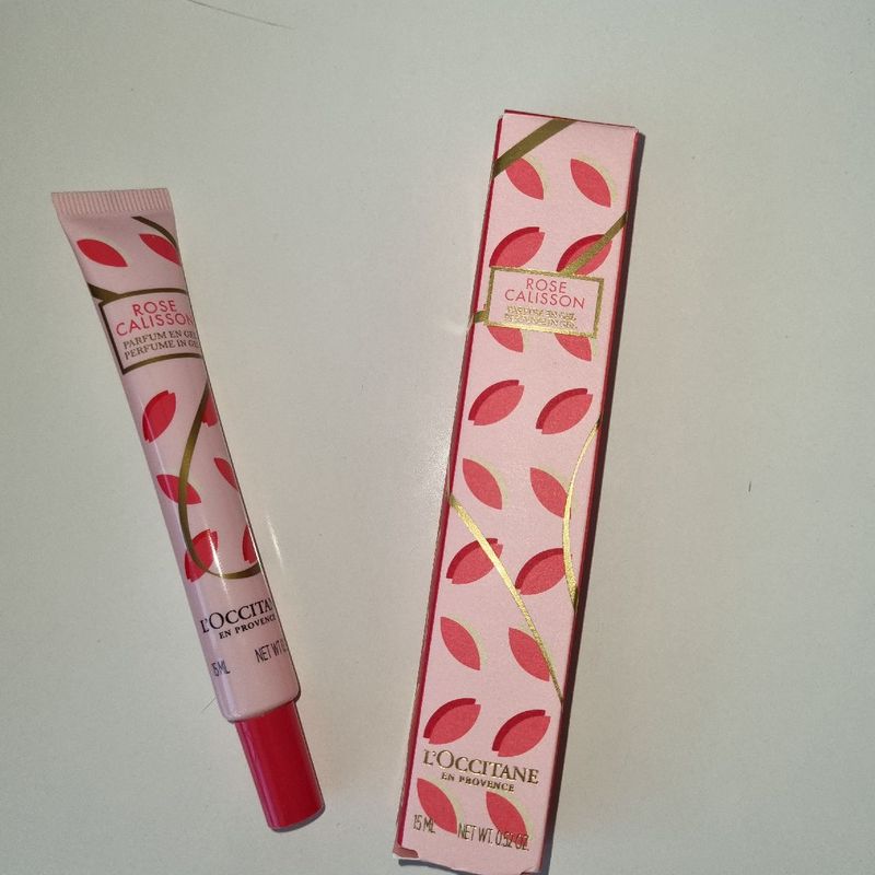 L'Occitane Rose Calisson Fragrância em Gel 15ml | L'Occitane Nunca
