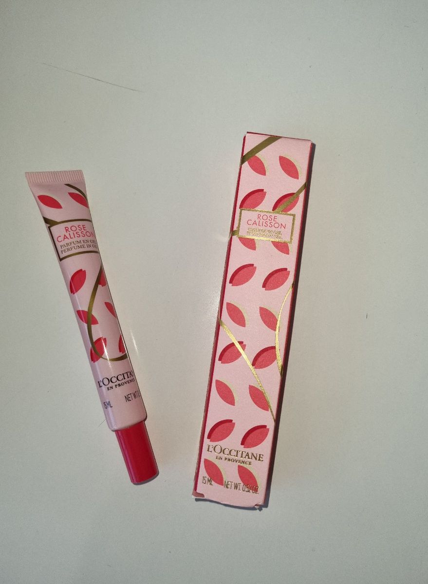 L'Occitane Rose Calisson Fragrância em Gel 15ml | L'Occitane Nunca