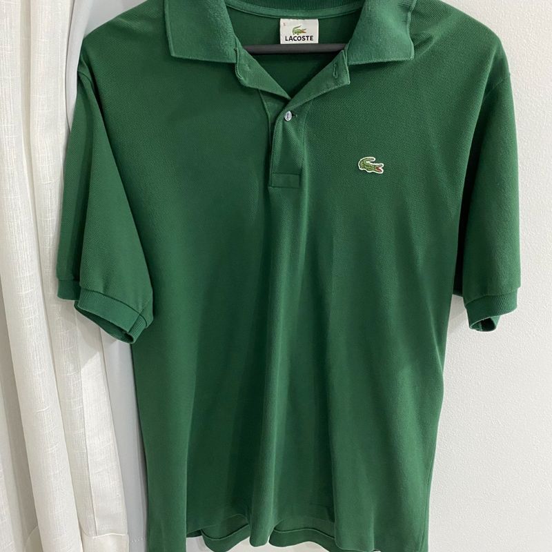 Polo lacoste 2024 verde escuro