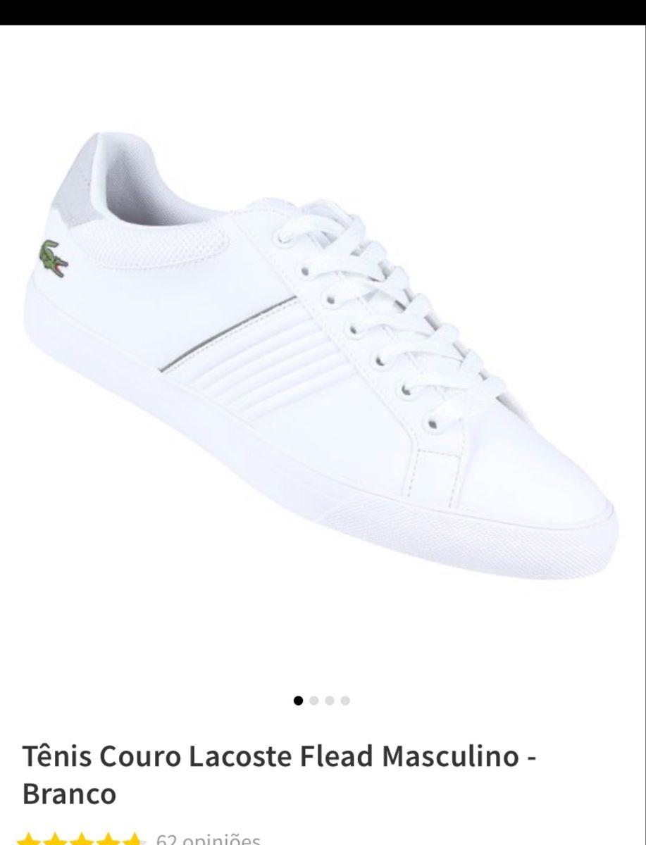 tenis masculino lacoste