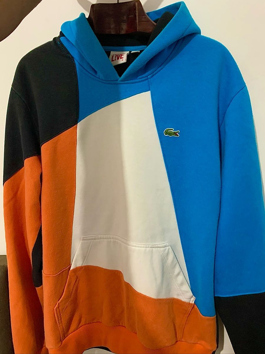 Lacoste Geometric | Casaco Masculino Lacoste Usado 81757926 | enjoei