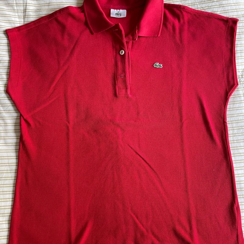 Camisas lacoste femininas sales originais