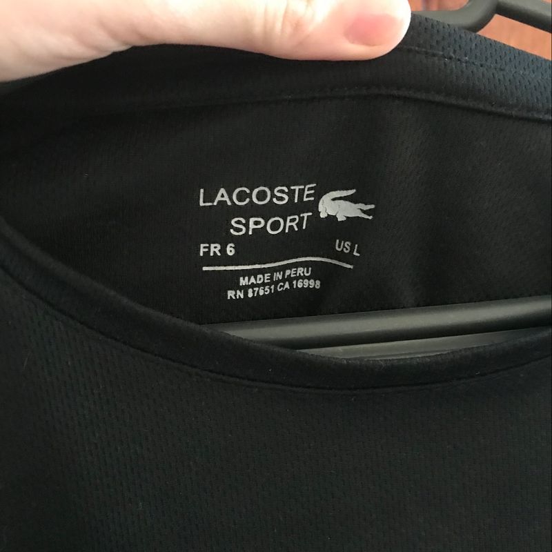 Lacoste Sport Camiseta Masculina Lacoste Usado 90758861 enjoei