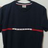 lacoste t-shirt masculina azul marinho - camisetas lacoste