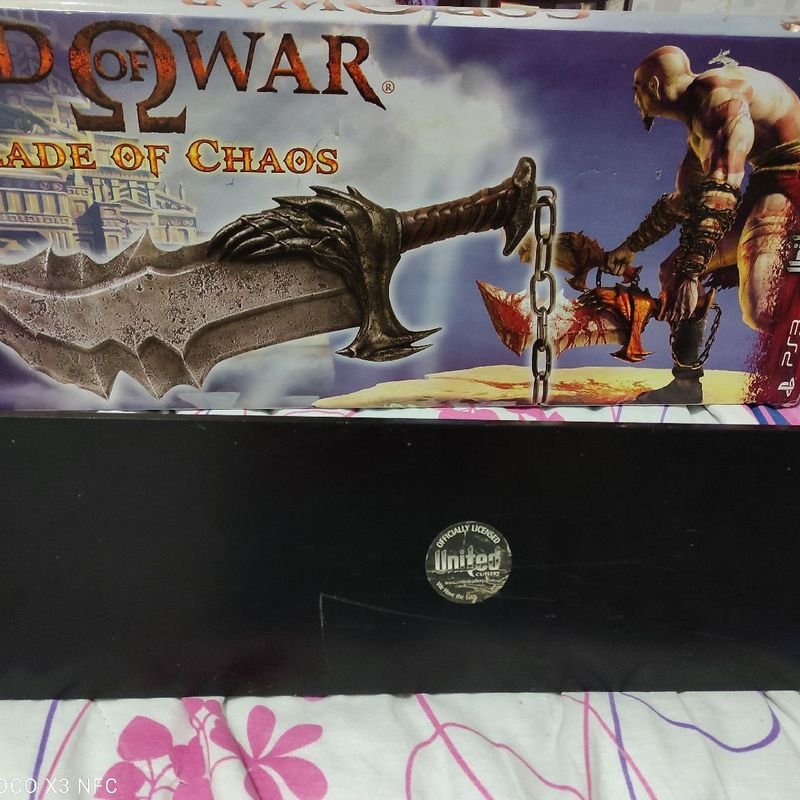 Espada Lamina Do Caos God Of War Tamanho Real - Escorrega o Preço