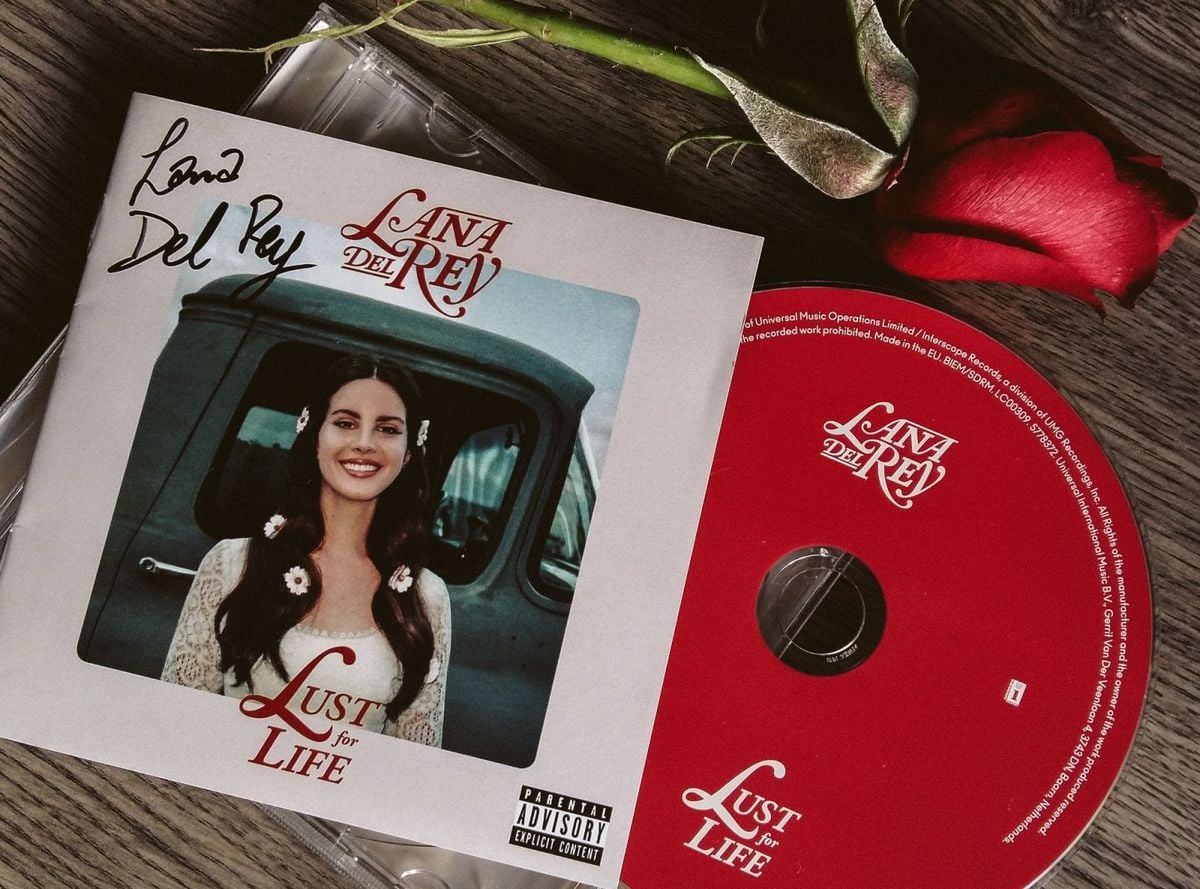 Lana Del Rey (Lust For Life Autografado) | Item de Música Lana Del