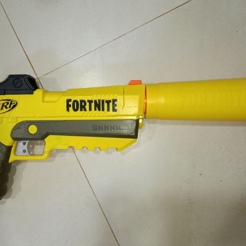 Nerf Gun Nerf Fortnite Con Silenciador Arma Pistola Fortnite