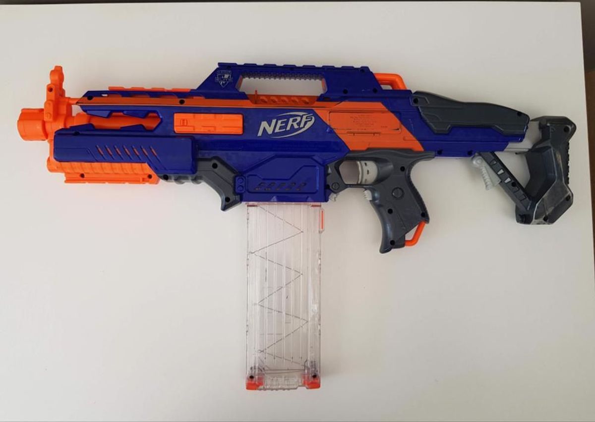 Lançador Nerf N-Strike Elite - Rapidstrike Cs-18 - Hasbro Lançador Nerf N-Strike Elite - Rapidstrike Cs-18 - Hasbro