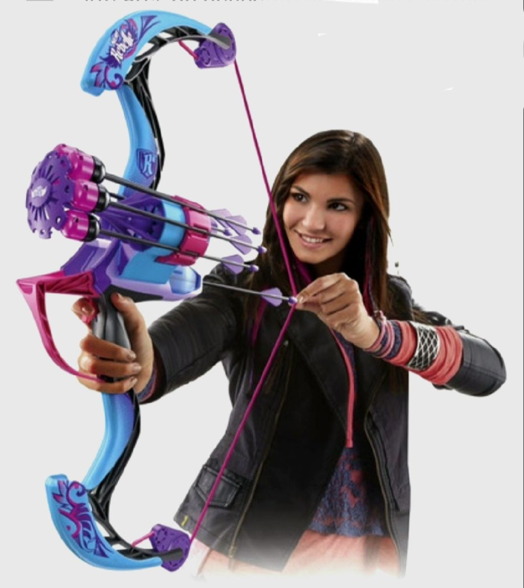 Lançador Nerf Rebelle Tipo Arco e Flecha | Brinquedo Hasbro Usado ...