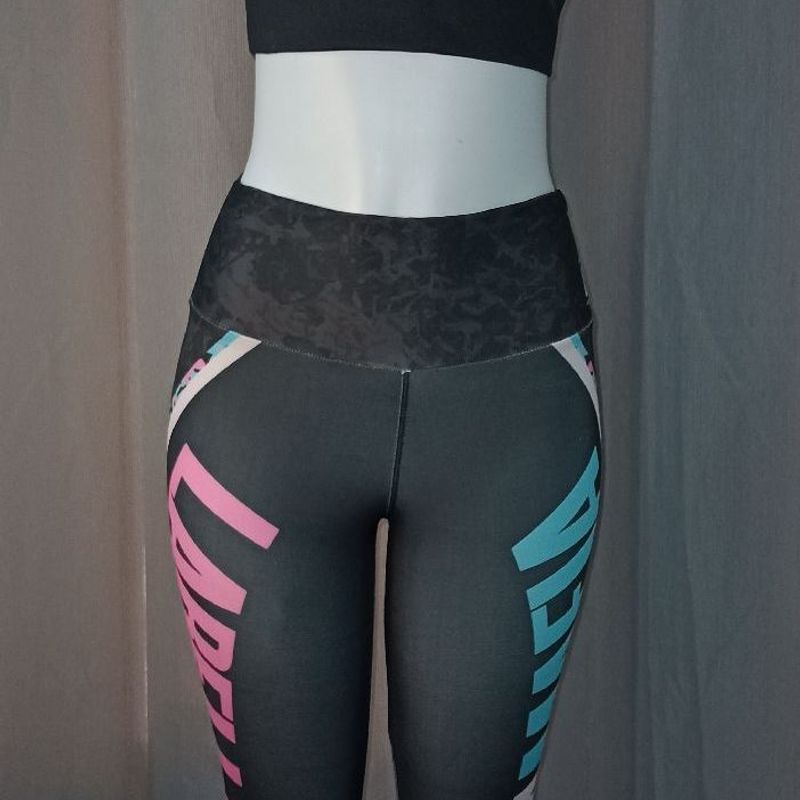 Calça Legging e Top Regata