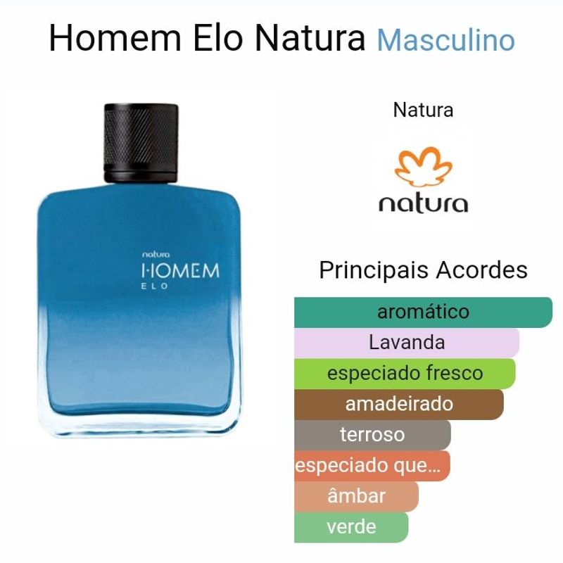 Lançamento Natura Homem Elo, Perfume Masculino Natura Homem Nunca Usado  88338778