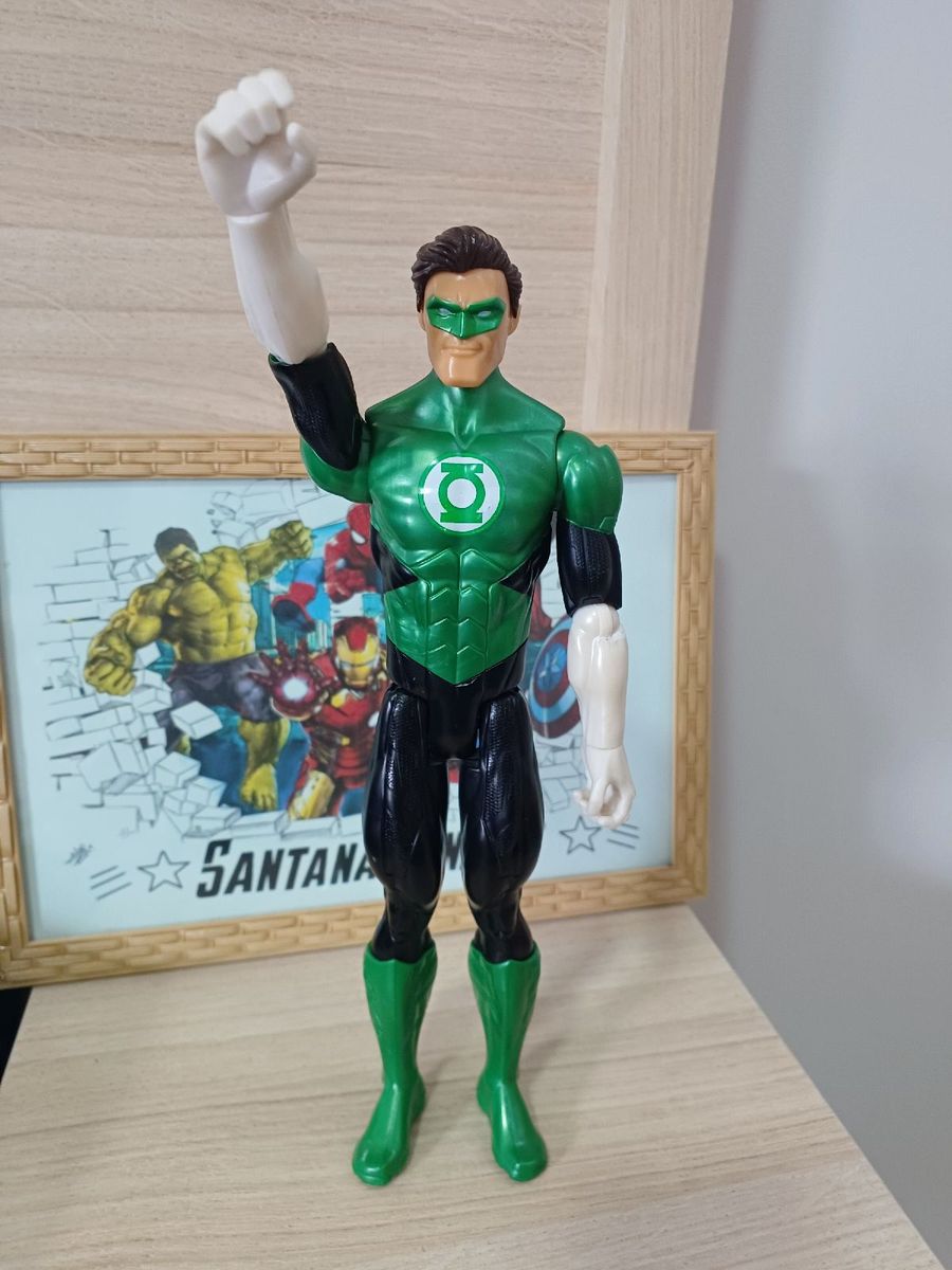 Lanterna Verde 30cm Original Marca Hasbro | Brinquedo Hasbro Nunca ...