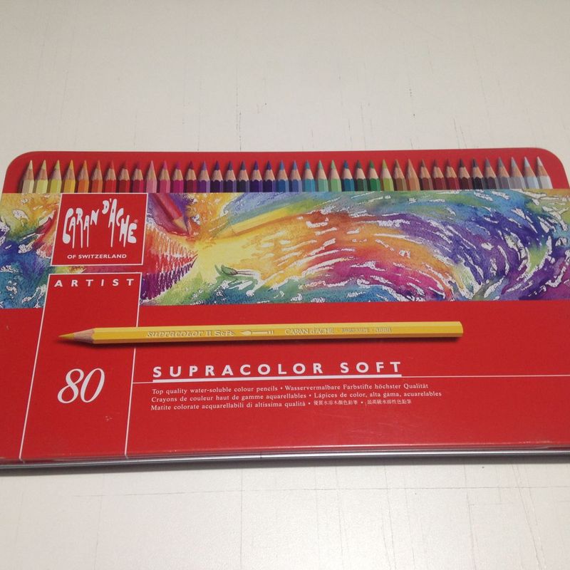 Lápis Aquarelável Supracolor Caran D'Ache 80 Cores | Caran D'Ache