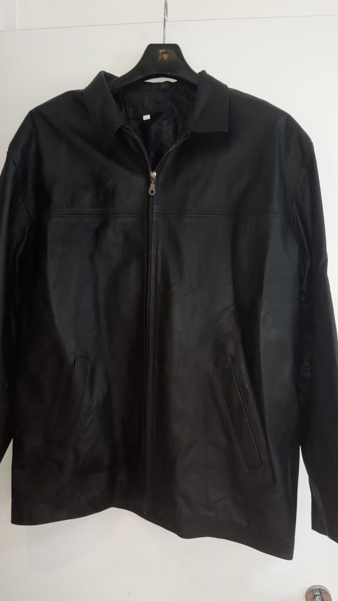 Laqueta em Couro Legitimo Casaco Masculino Importada Usado 69267467