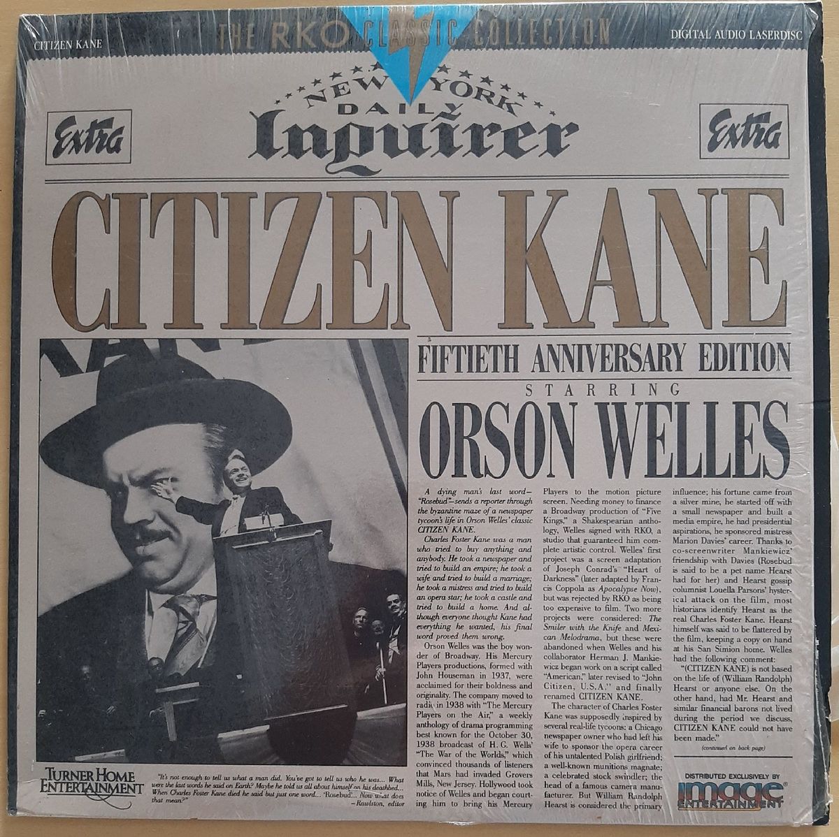 Laser Disc Citizen Kane Item de Música Usado 61635207 enjoei