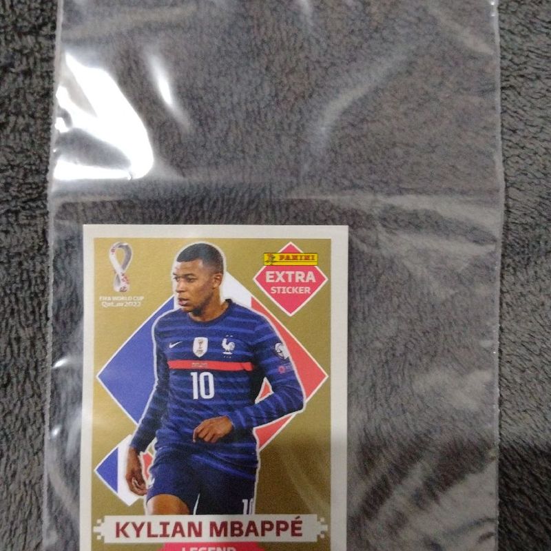 Figurinha Kylian Mbappé Extra Sticker Bordô Copa Qatar 2022 | Livro Panini  Nunca Usado 76139493 | enjoei