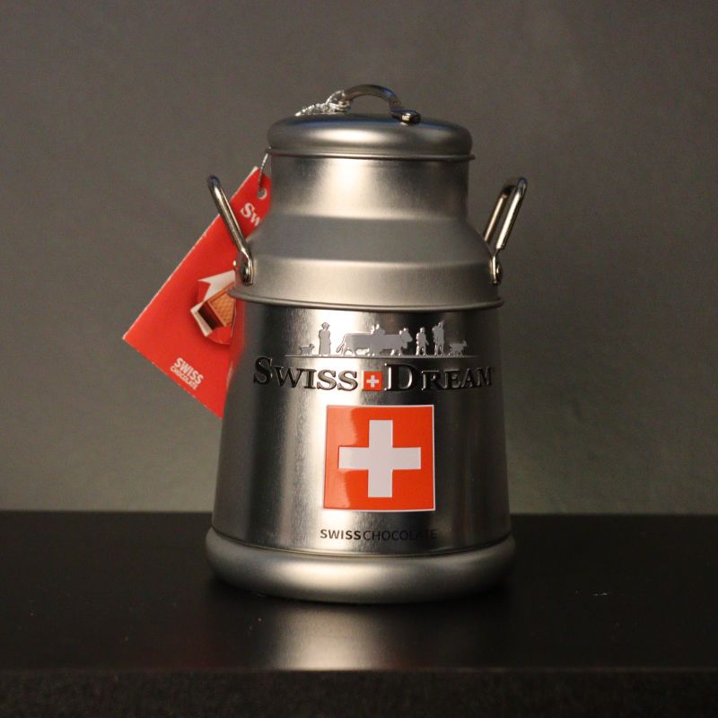 Lata Decorativa Chocolate Suíço Goldkenn Swiss Dream | Goldkenn