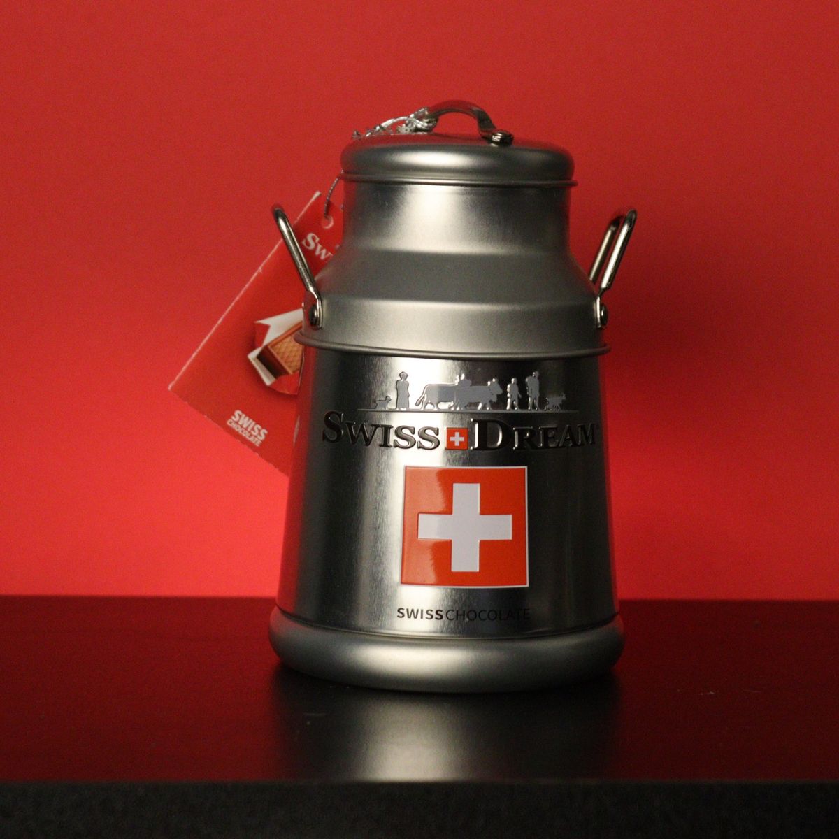 Lata Decorativa Chocolate Suíço Goldkenn Swiss Dream | Goldkenn