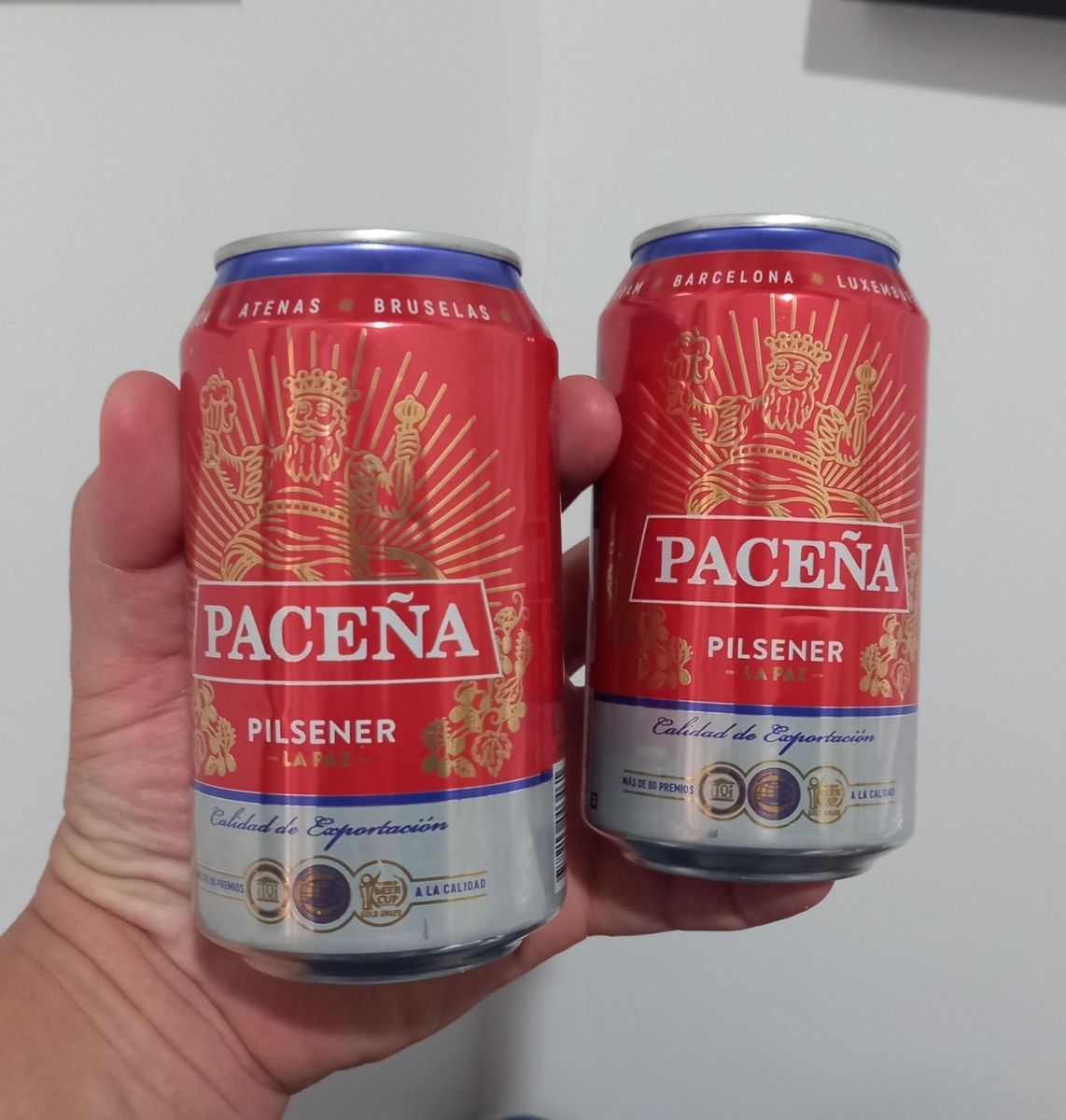 Latas Vazias Coleção, Cerveja Boliviana Paceña - Impecáveis! | Produto ...