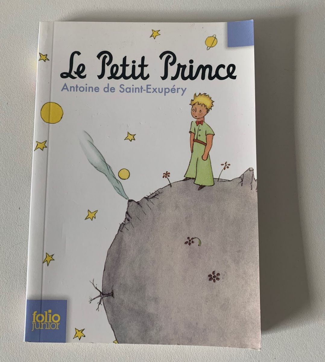 Le Petit Prince En Francais Livro Folio Junior Antoine De Saint Exupery Usado Enjoei